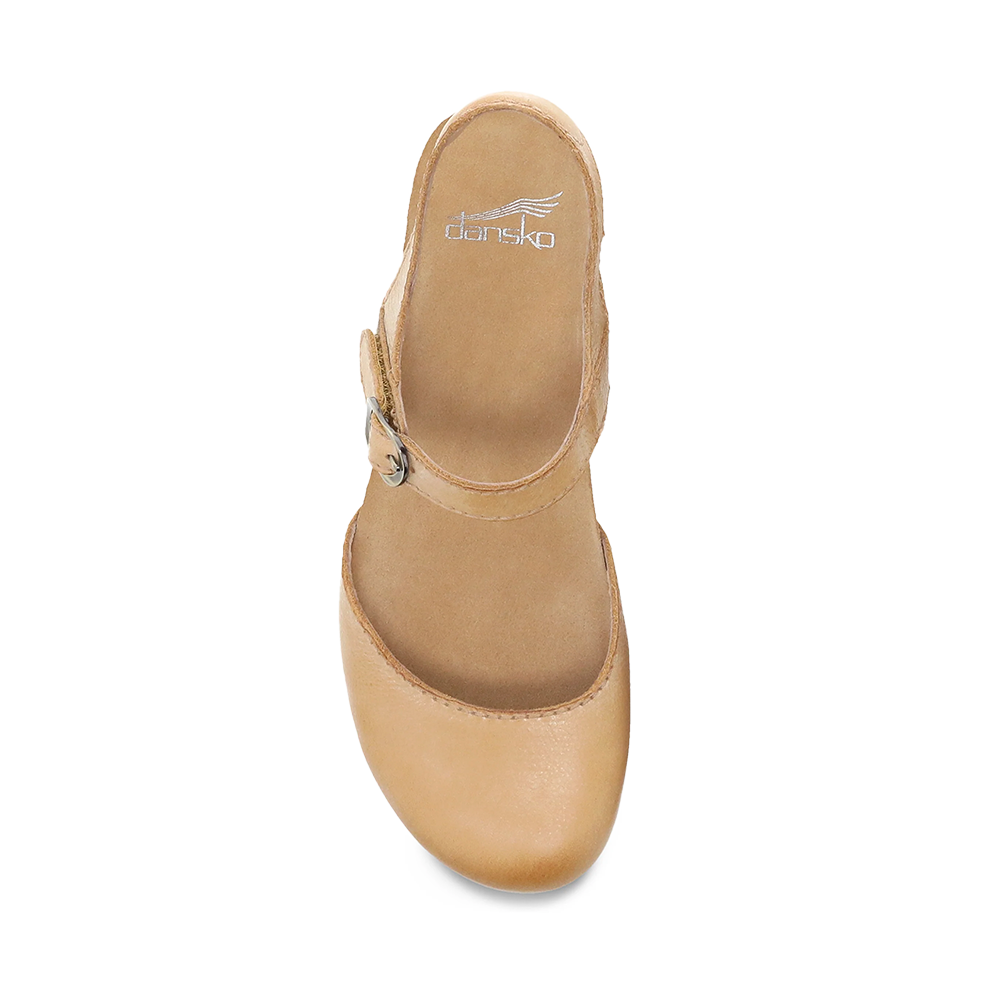 Dansko Tiffani Tan Milled Burnished