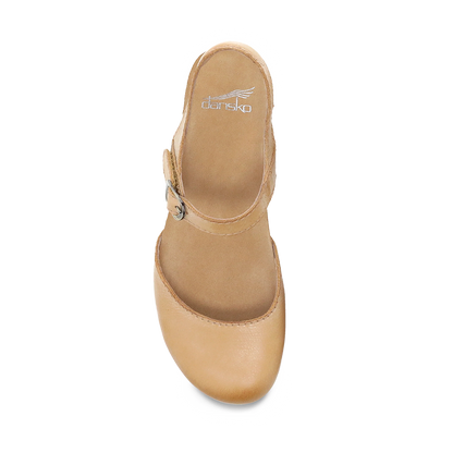 Dansko Tiffani Tan Milled Burnished