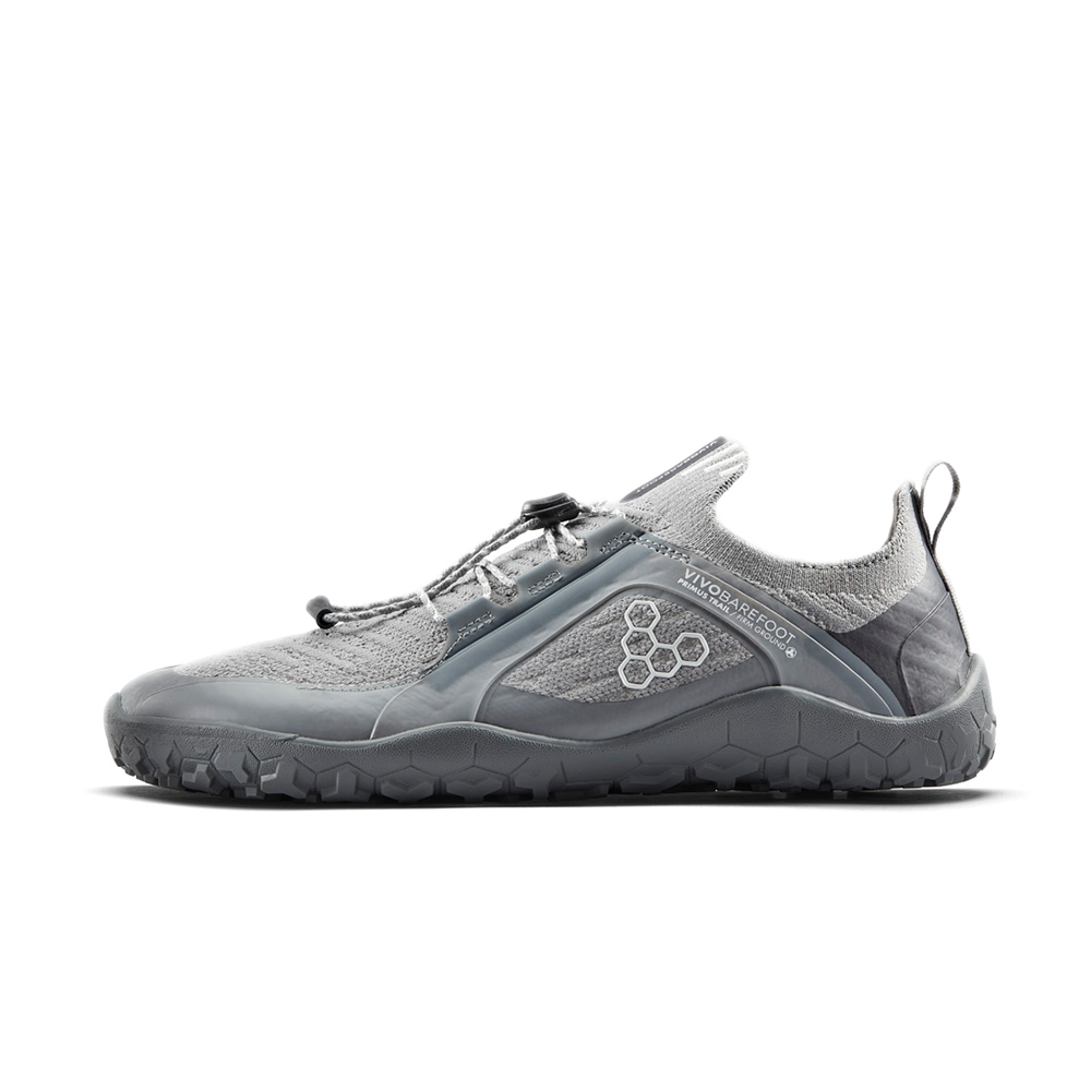 Vivobarefoot Primus Trail Knit FG Womens Ultimate Grey