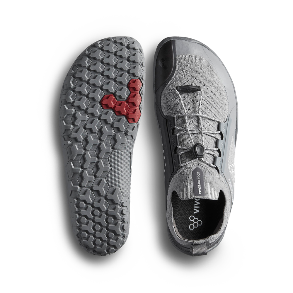 Vivobarefoot Primus Trail Knit FG Womens Ultimate Grey