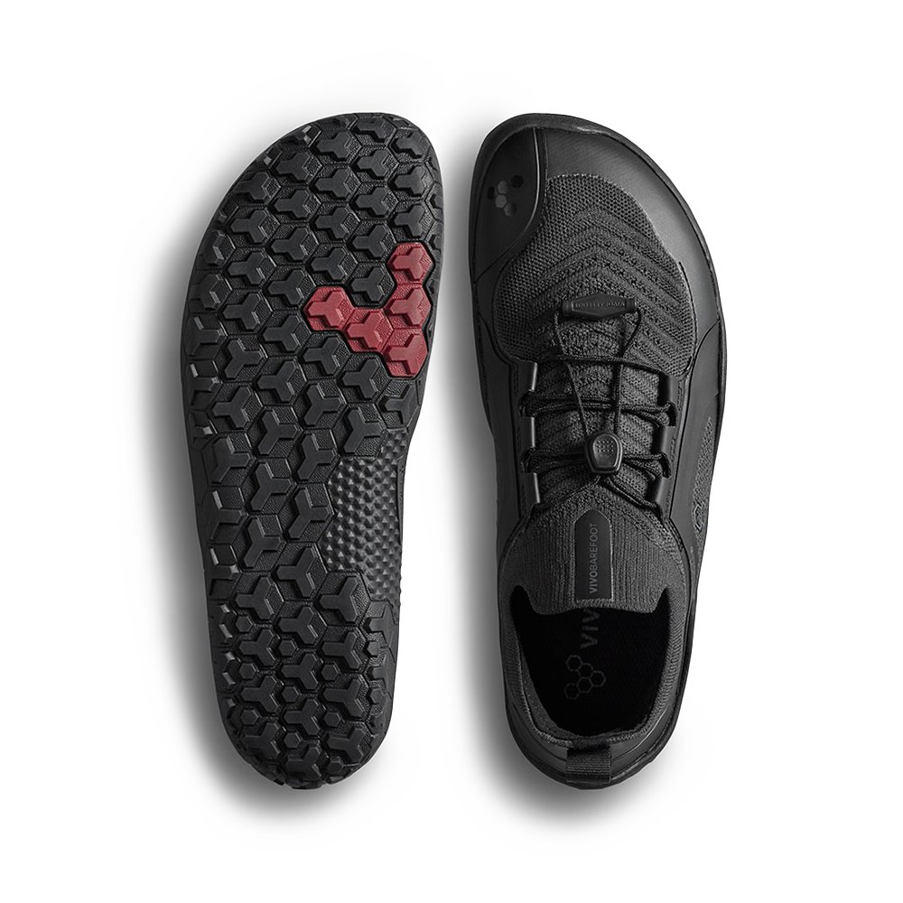 Vivobarefoot Primus Trail Knit FG Womens Obsidian