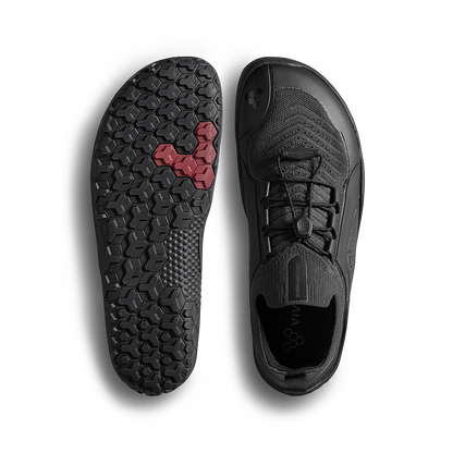 Vivobarefoot Primus Trail Knit FG Womens Obsidian