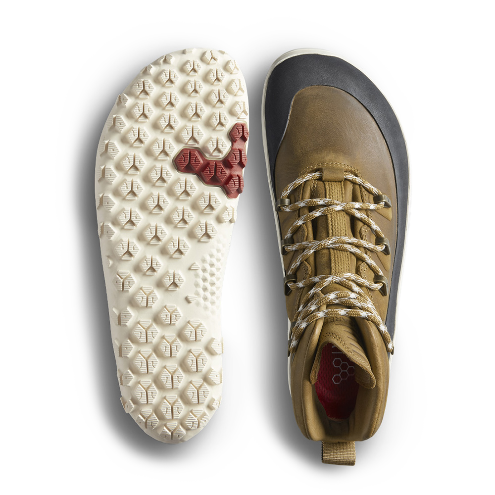 Vivobarefoot Tracker Leather AT Mens Tan