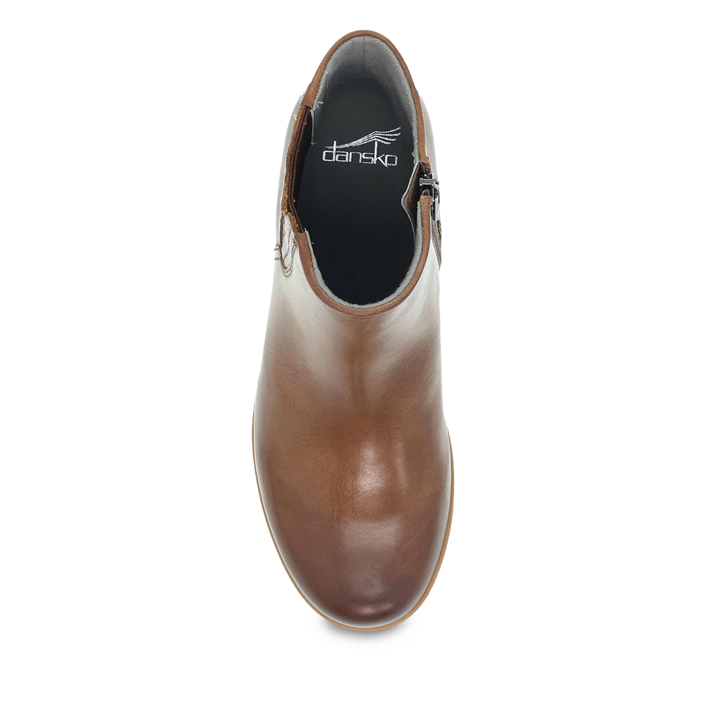 Dansko Daisie Tan Waterproof Burnished