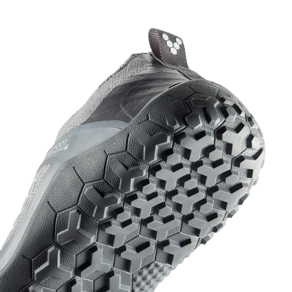 Vivobarefoot Primus Trail Knit FG Mens Ultimate Grey