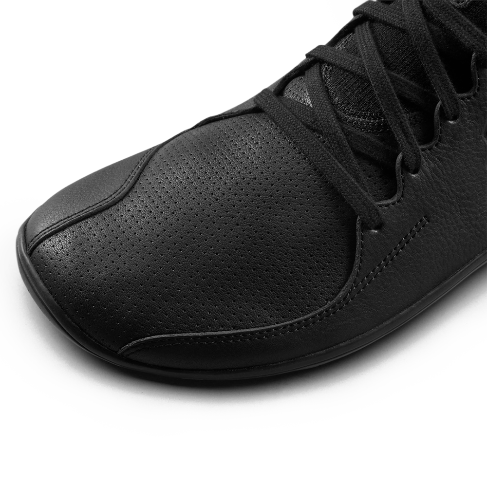 Vivobarefoot Primus Asana Leather Mens Obsidian