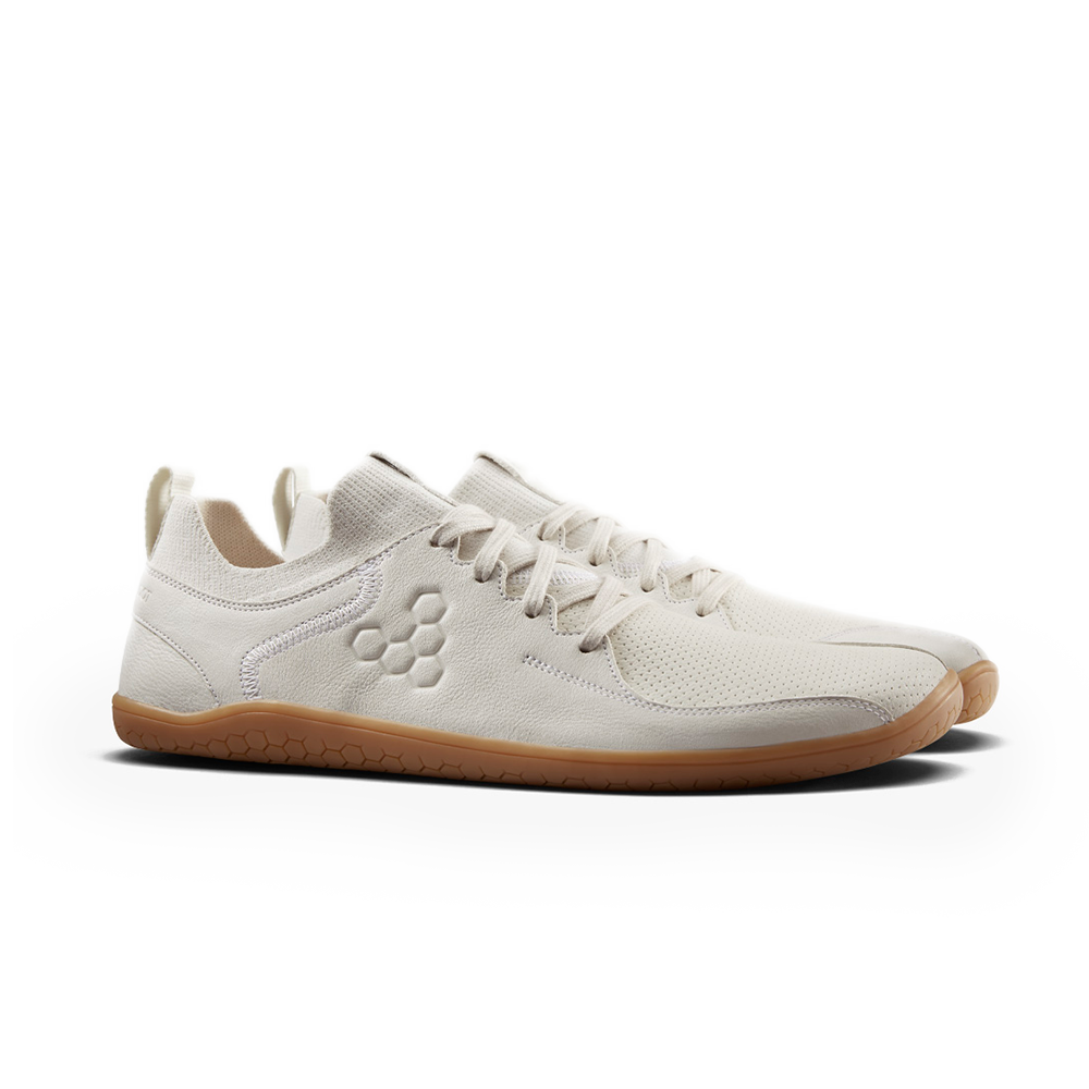 Vivobarefoot Primus Asana Leather Mens Limestone