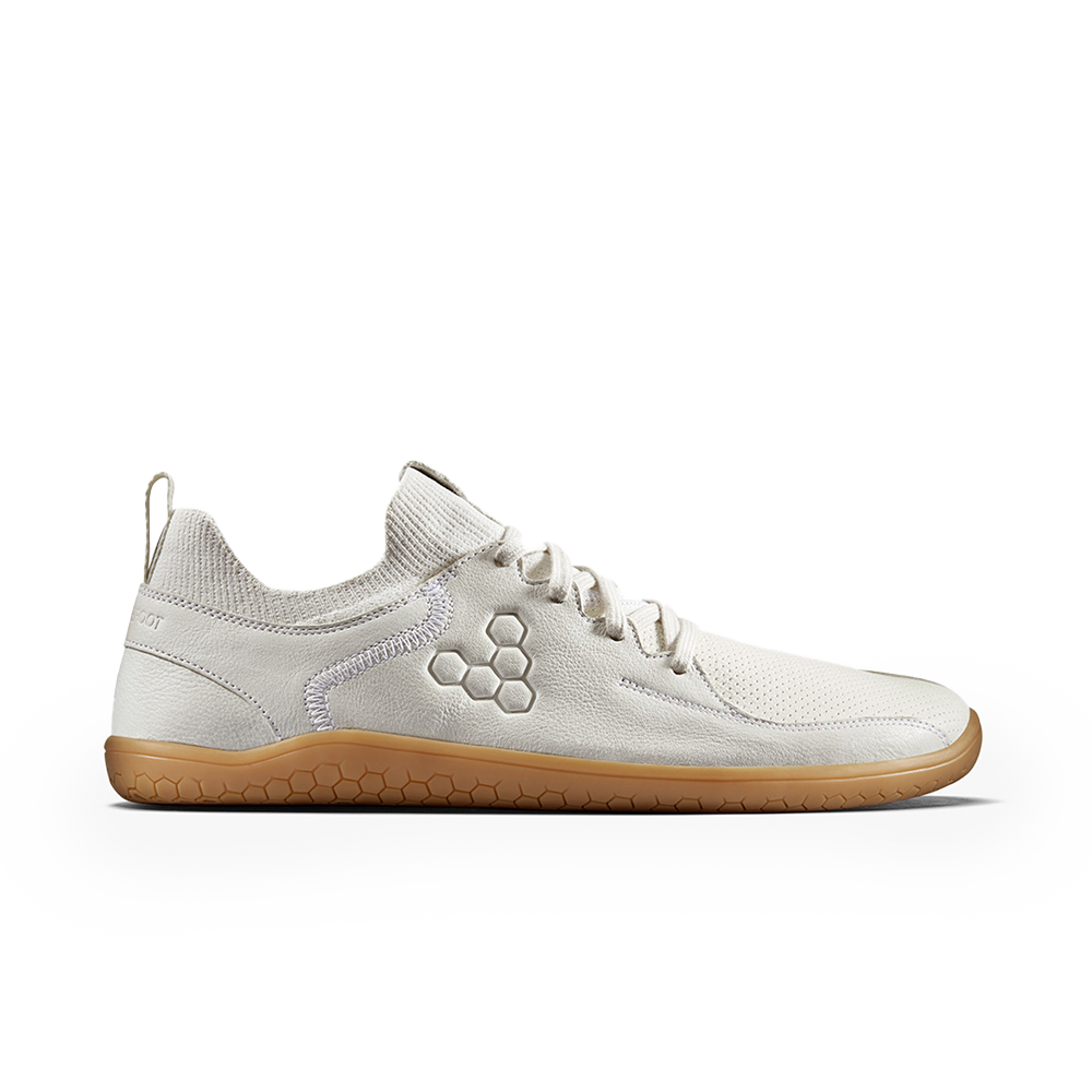 Vivobarefoot Primus Asana Leather Mens Limestone