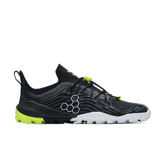 Vivobarefoot Hydra Esc Mens Obsidian/Safety Yellow