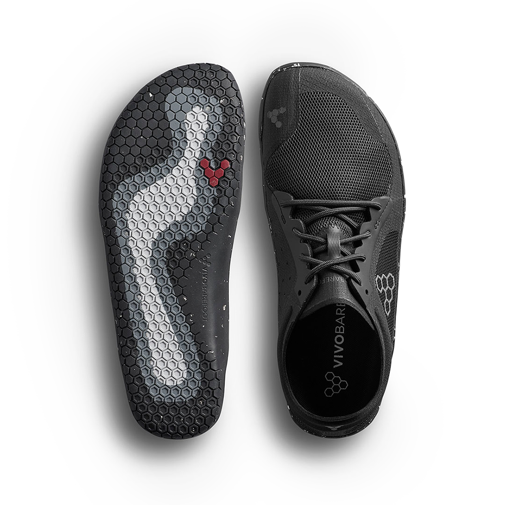 [PRE-ORDER] Vivobarefoot Primus Lite 3.5 Mens Obsidian (ETA. LATE MARCH)