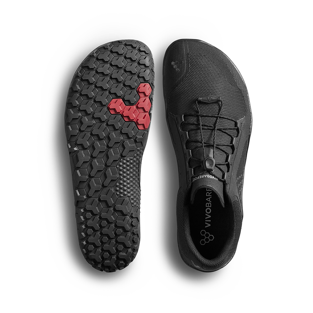 [PRE-ORDER] Vivobarefoot Primus Trail FG 3.5 Mens Obsidian (ETA. LATE MARCH)