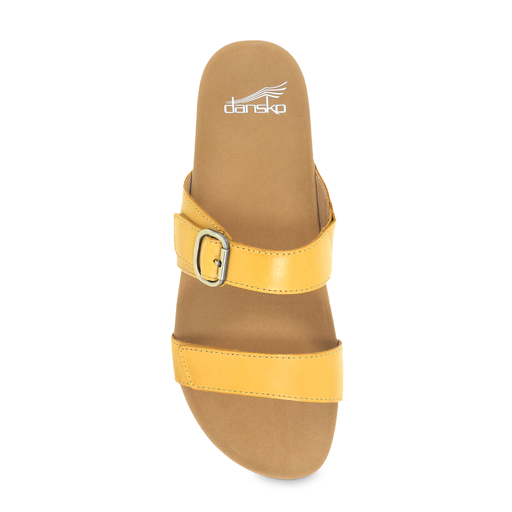 Dansko Justine Yellow Calf