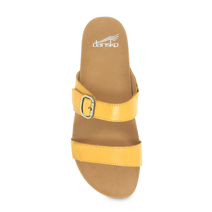 Dansko Justine Yellow Calf