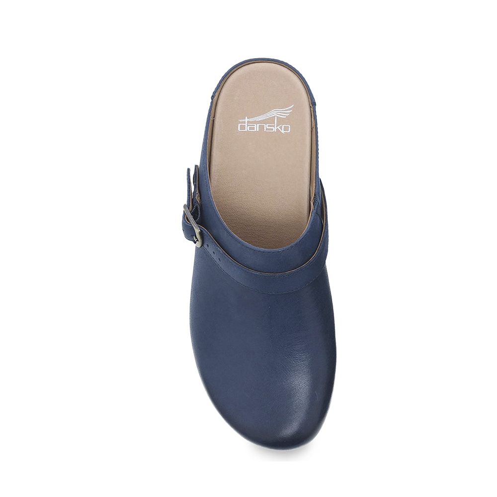 Dansko Berry Navy Burnished Full Grain