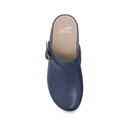 Dansko Berry Navy Burnished Full Grain