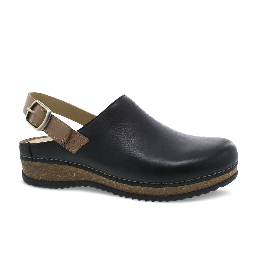 Dansko Merrin Black Waxy Milled