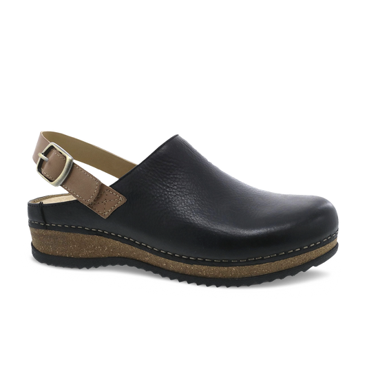 Dansko Merrin Black Waxy Milled